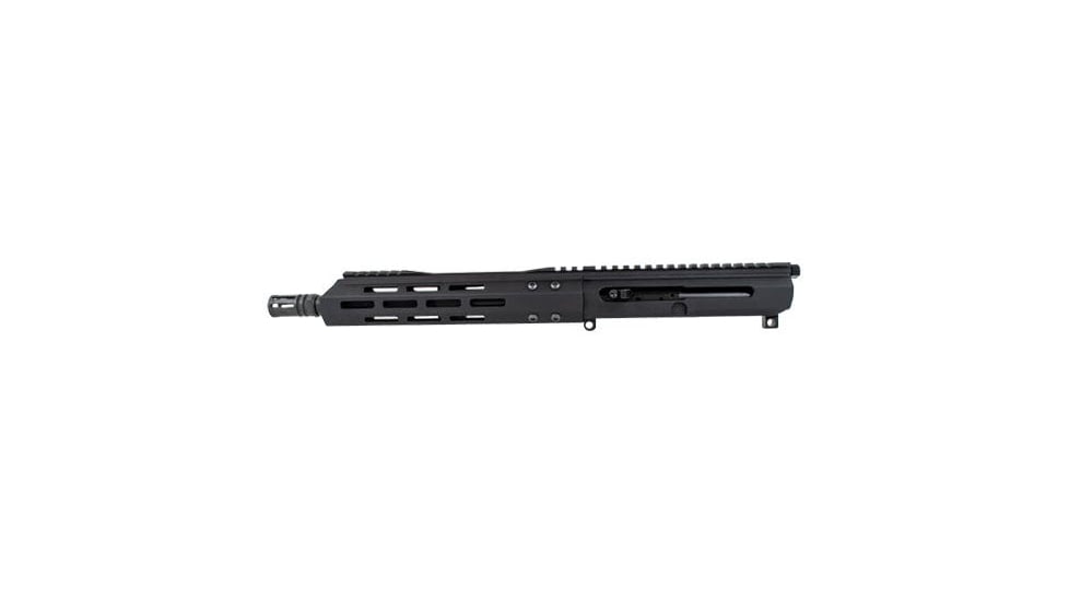 Bear Creek Arsenal AR-15 7.62x46 Left Side Charging Upper Receiver, 10.5in Parkerized Heavy Barrel, 1-10 Twist, Pistol Length, 9.5in MLOK, 9977NLSCH762PHB105110P