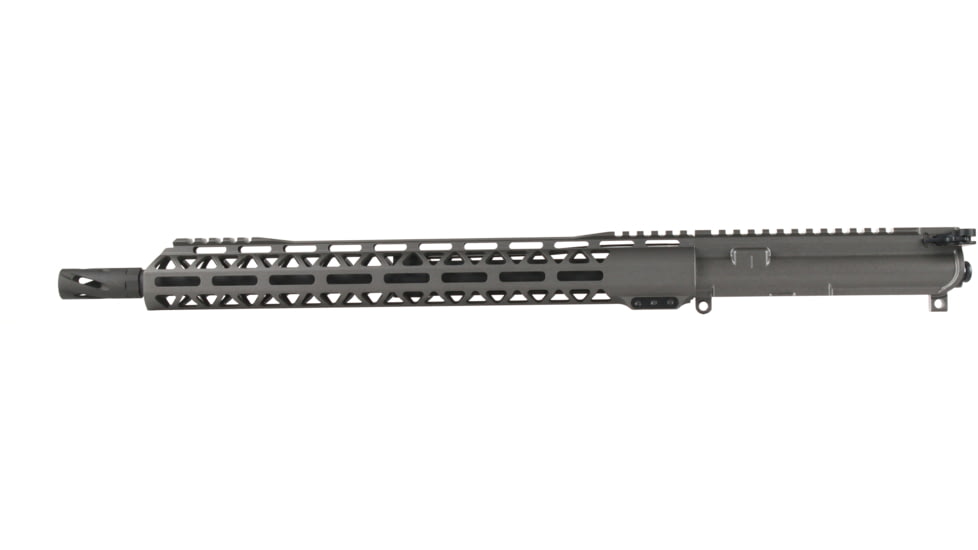 Bear Creek Arsenal BC-10 .308 Winchester 16in Upper Receiver, Heavy, Mid-Length, 1-10, 5/8x24, Flash Hider, Parkerized, Tungsten, UAFC4011308MHB1611015TNGSR