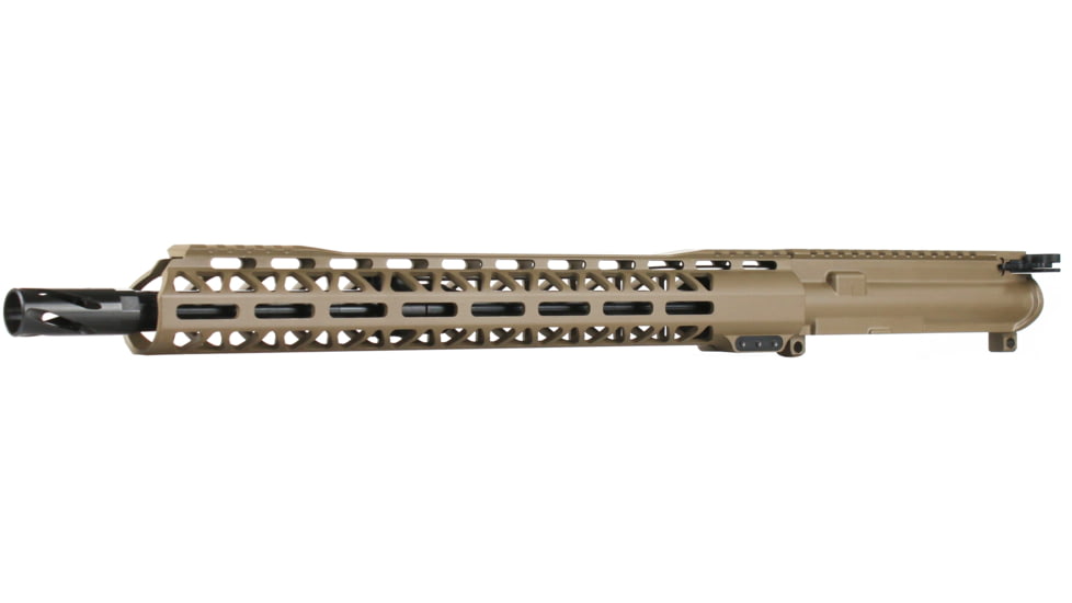 Bear Creek Arsenal BC-15 .223 Wylde 16in Upper Receiver, Heavy, Carbine, 1-8, 1/2x28, Flash Hider, Parkerized, FDE, UAFC4043223WCHB161815FDESR