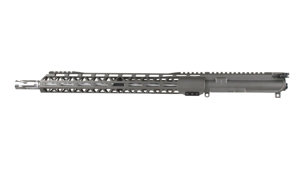Bear Creek Arsenal BC-15 .300AAC 16in Upper Receiver, Heavy, Carbine, 1-8, 1/2x28, Flash Hider, 416R, Tungsten, UAFC4026300CHB1618SS15TNGSR