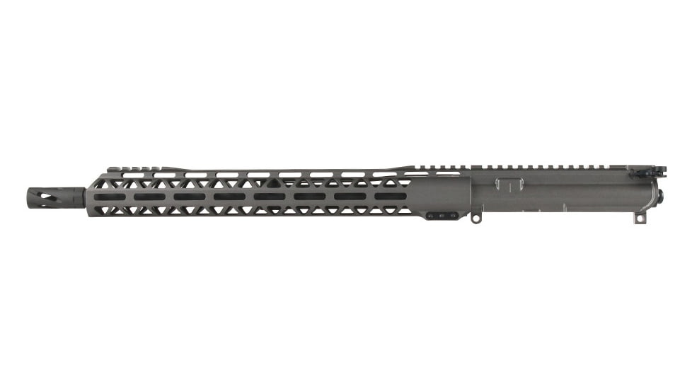 Bear Creek Arsenal BC-15 .300AAC 16in Upper Receiver, Heavy, Pistol, 1-8, 1/2x28, Flash Hider, Parkerized, Tungsten, UAFC-4029-300PHB1618-15TNGSR