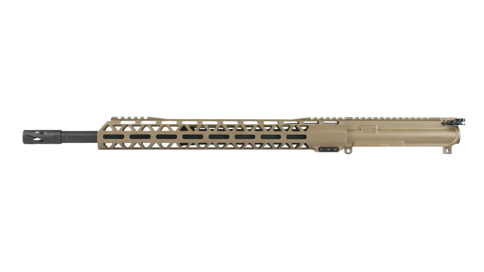 Bear Creek Arsenal BC-15 6mm ARC 18in Upper Receiver, Heavy, Mid-Length, 1-8, 5/8x24, Flash Hider, Parkerized, FDE, UAFC40346MMAMHB181815FDESR