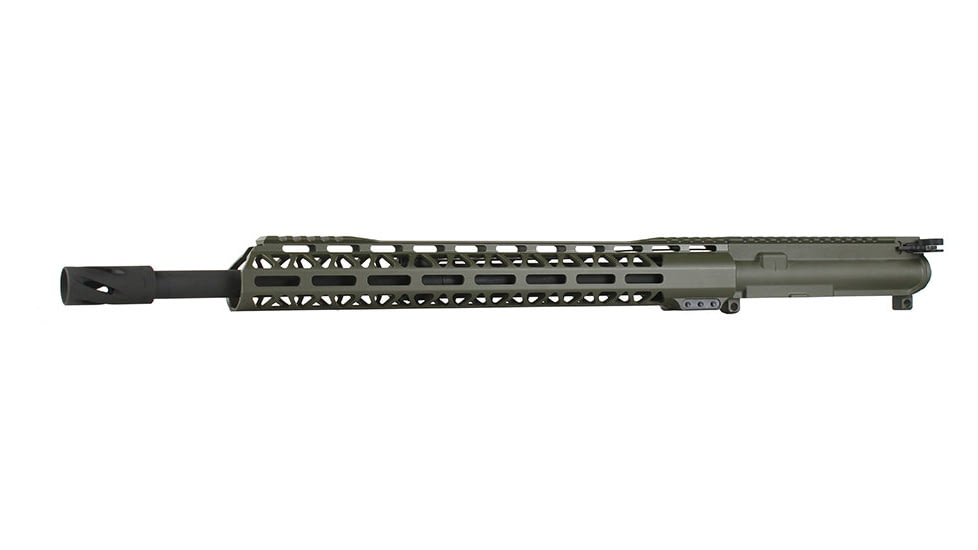Bear Creek Arsenal BC-15 6mm ARC 18in Upper Receiver, Heavy, Mid-Length, 1-8, 5/8x24, Flash Hider, Parkerized, ODG, UAFC40336MMAMHB181815ODGSR