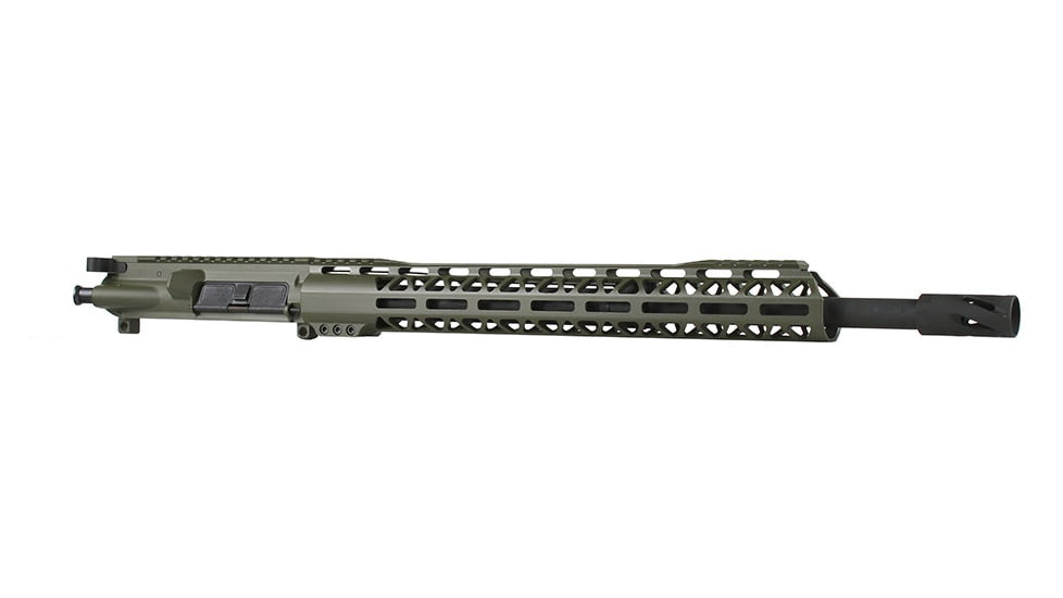 Bear Creek Arsenal BC-15 6mm ARC 18in Upper Receiver, Heavy, Mid-Length, 1-8, 5/8x24, Flash Hider, Parkerized, ODG, UAFC40336MMAMHB181815ODGSR