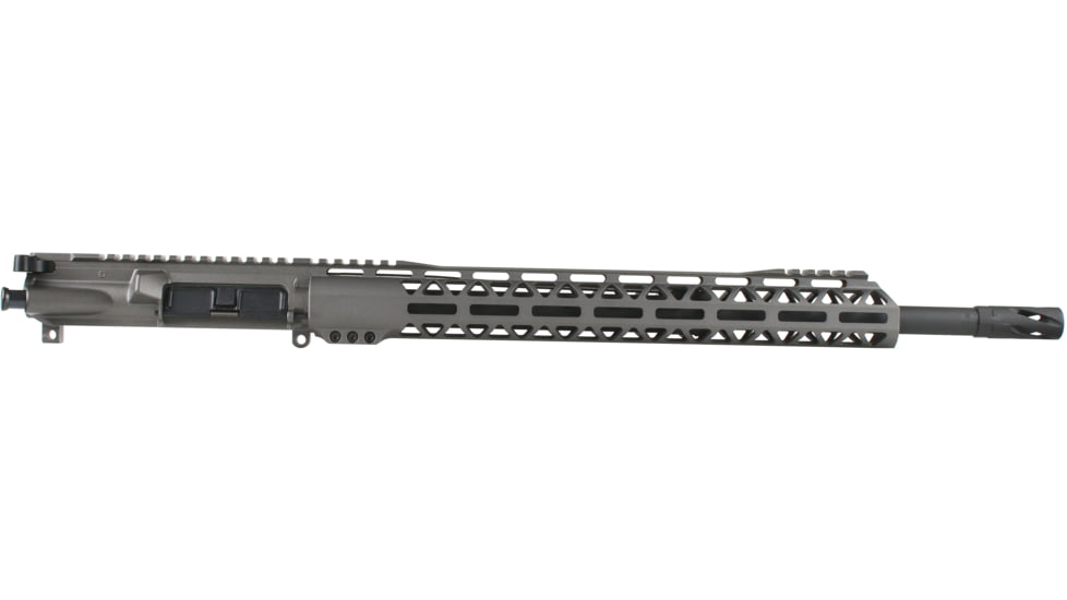 Bear Creek Arsenal BC-15 6mm ARC 18in Upper Receiver, Heavy, Mid-Length, 1-8, 5/8x24, Flash Hider, Parkerized, Tungsten, UAFC40356MMAMHB181815TNGSR