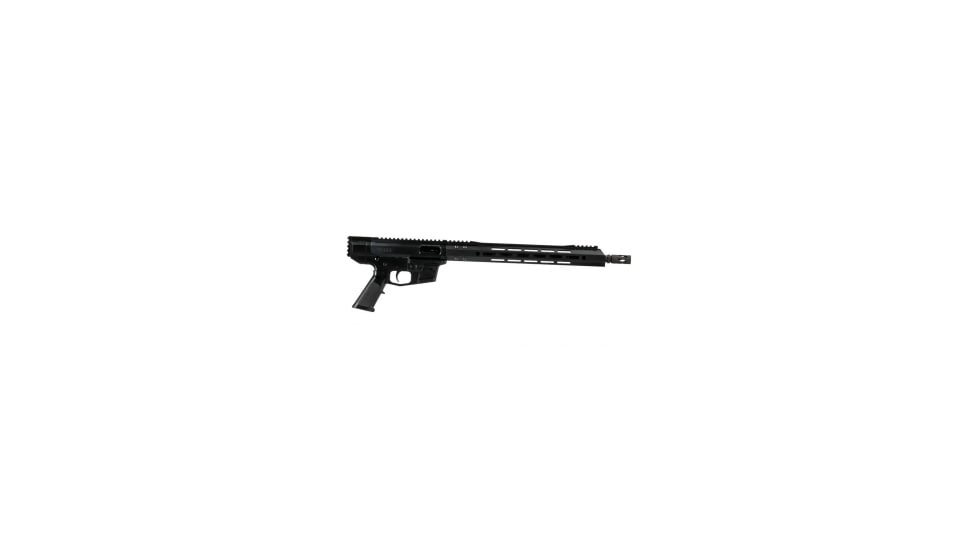 Bear Creek Arsenal BC-9 9MM Billet Left Side Charging Right Ejecting Bufferless Rifle 16 Parkerized M4 Barrel 110 Twist Blow Back Gas System 15 MLOK No Magazine 327EE074, CR9362N-LSCH9MMCM416110PBUFBL-15M3