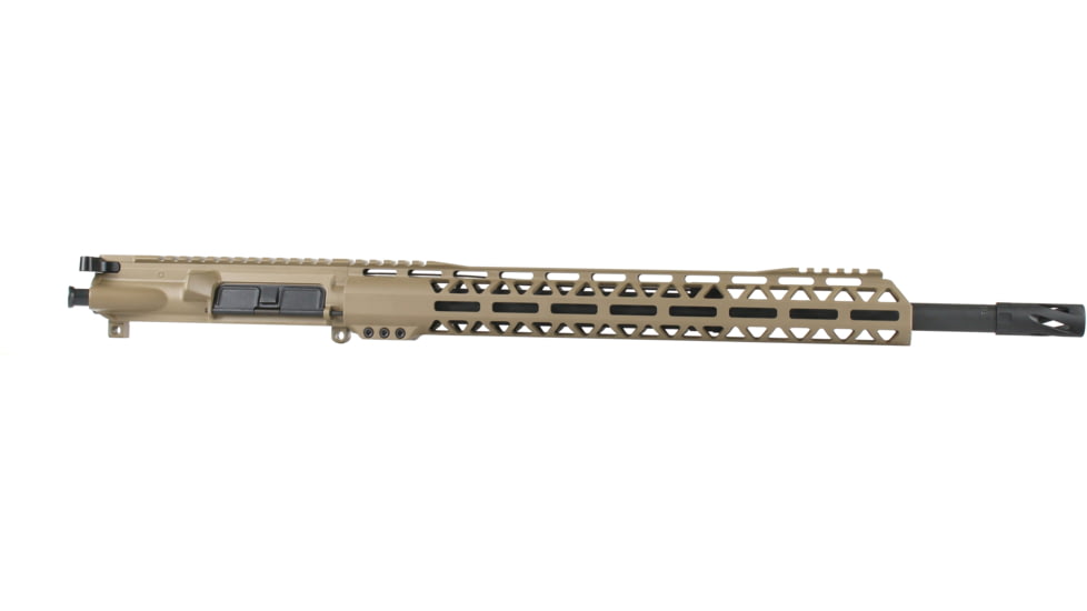 Bear Creek Arsenal BC15 12.7x42 18in Upper Receiver, Heavy, Mid-Length, 1-20, 49/64x20, Flash Hide, Parkerized, FDE, UAFC4031127X42MHB1812015FDESR
