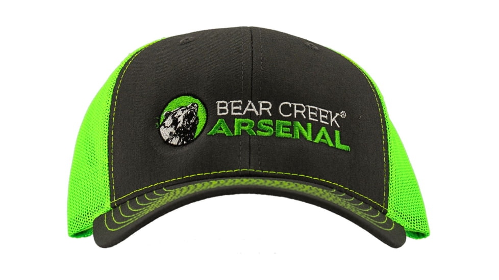 Bear Creek Arsenal BCA-ADJSL-CHARCOAL-NEON GREEN-