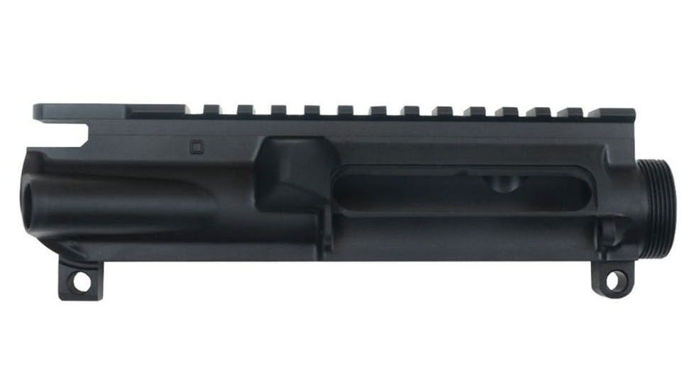 Bear Creek Arsenal AR-15 5.56 NATO/300 Blackout Stripped Upper Receiver, M4 Profile, Rear Charging, M4 Flat Top Receiver, Black, UPPR RCVR (STRIPPED)
