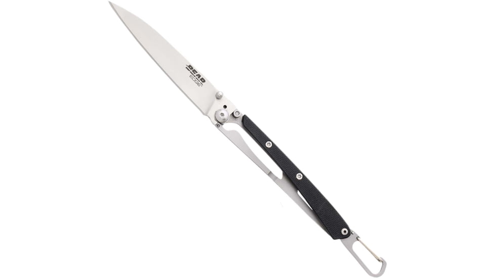 Bear Edge Minimal Framelock Folding Knife, 3.25in, 440 Stainless Steel, Stainless Steel Handle, 61527