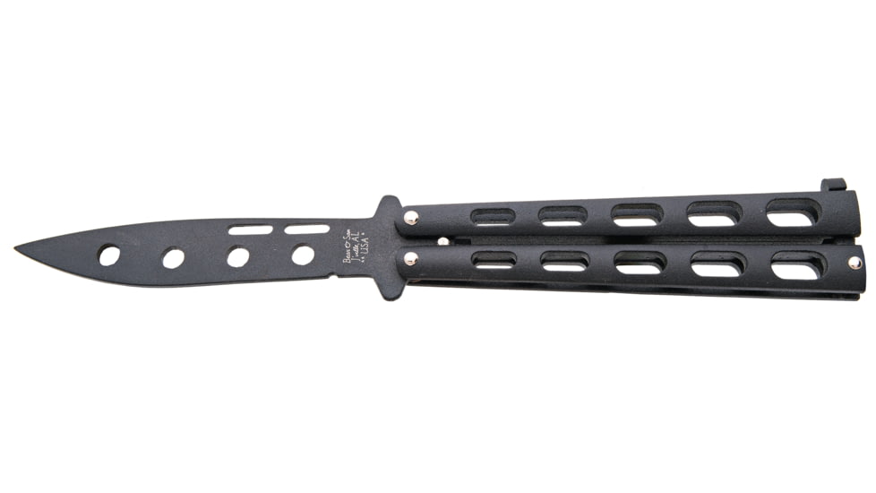 5 in. BLACK BUTTERFLY POWDER COATED TRAINER