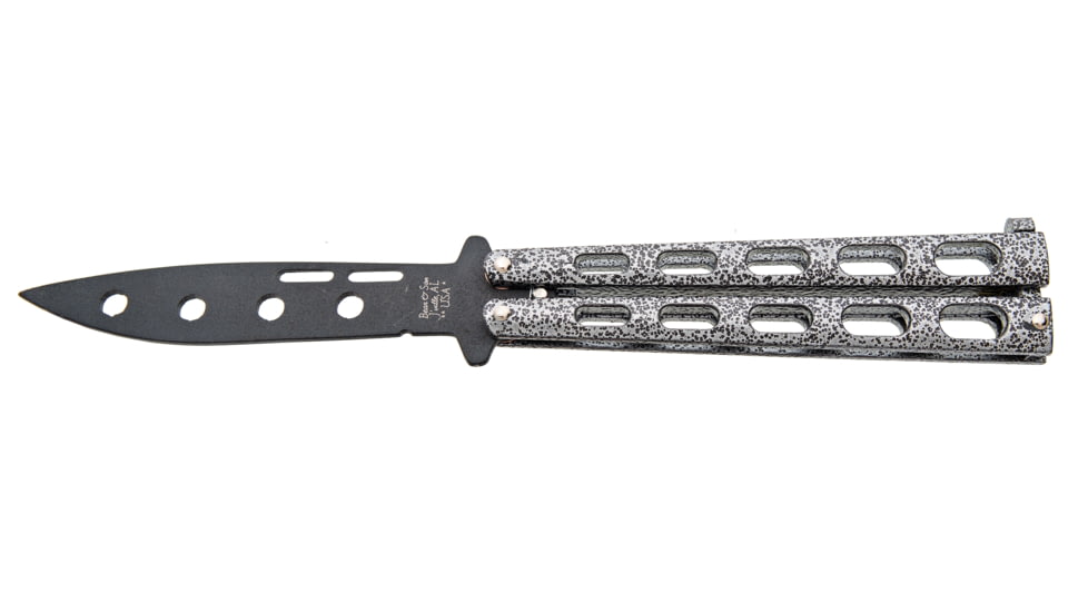 5 in. SILVER BUTTERFLY POWDER COATED TRAINER