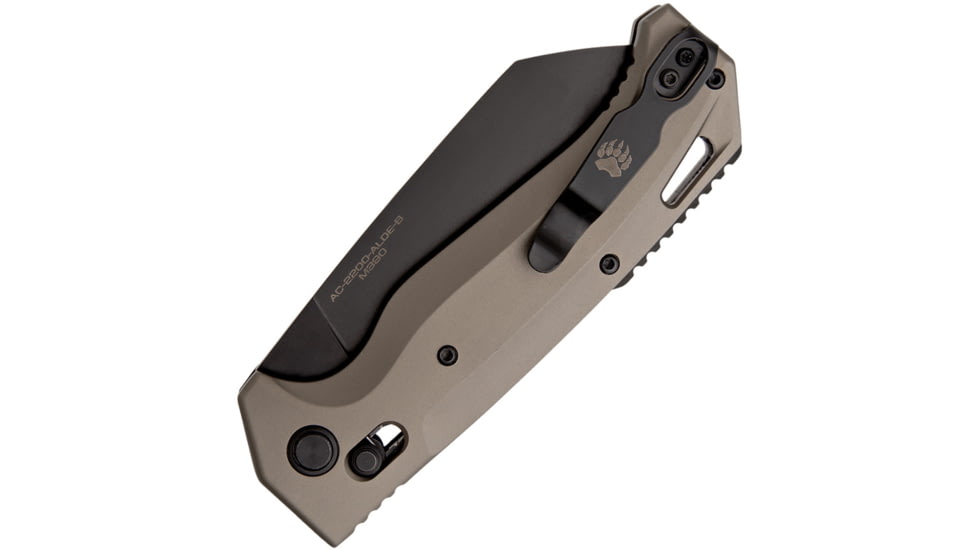Bear &amp; Son Cutlery Auto Katakt III Slide Lock DE, BCAC2200ALDEB