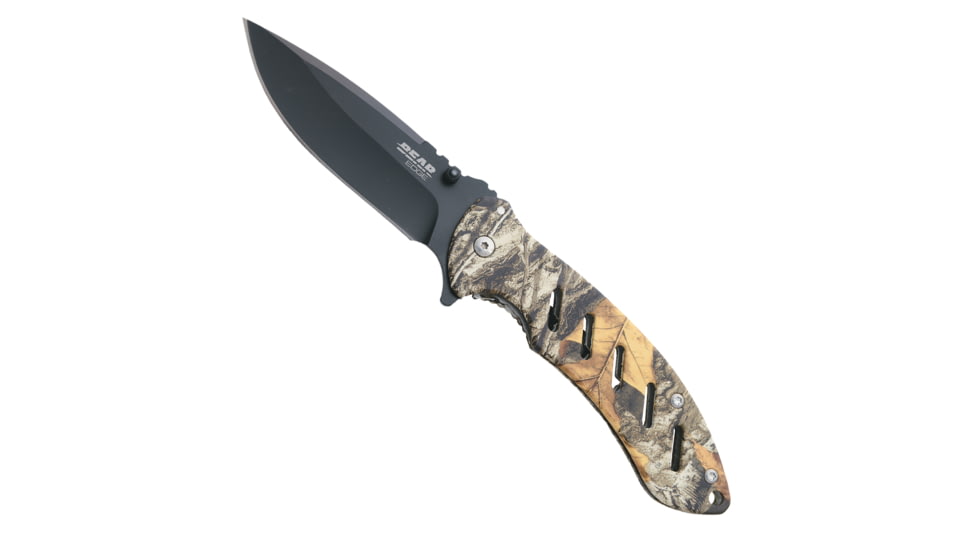 BRISK 1.0 5 BLACK BLADE REALTREE EDGE FRAME LOCK FOLDER