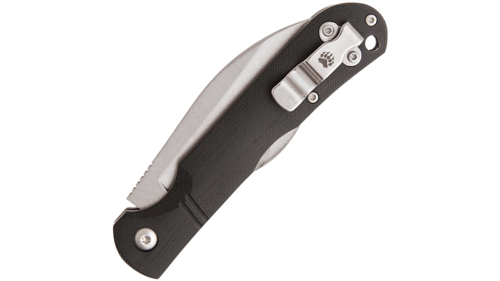 Bear &amp; Son Cutlery Lockback Black G10, BC484LGB