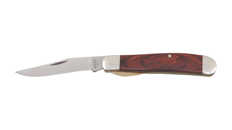 Bear &amp; Son Linerlock RoseWood Fold Knife BC206LR
