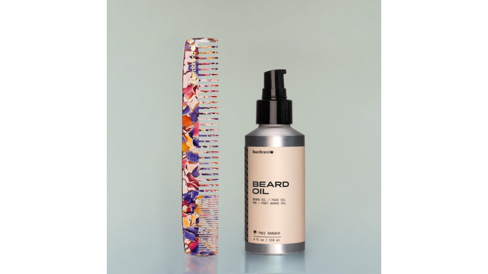 Beardbrand Tree Ranger Beard Oil + Free Comb, tree-ranger-beard-oil-combo