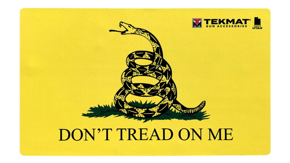 BECK TEK, LLC TEKMAT TEK42TREAD Don't Tread On Me Floor Mat Gadsden Flag 25