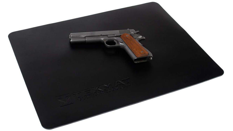 BECK TEK, LLC TEKMAT TEKR20STEALTH-BK Stealth Ultra Handgun Black 20 X 15