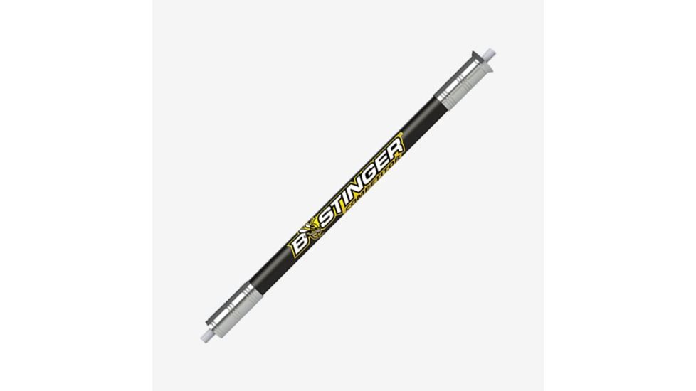 Bee Stinger Competitor, V-Bar, 15 inch Black &amp; Silver, No Weights, VB15