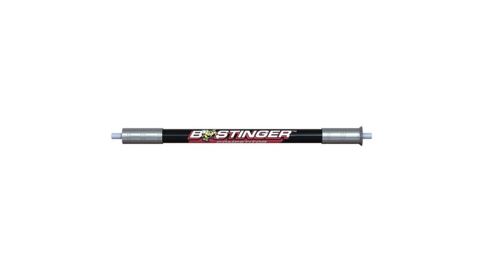 Bee Stinger Competitor V-Bar, Black/Silver 12 in. VB12