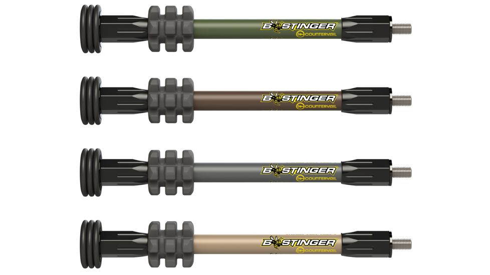 Bee Stinger MicroHex Bow Stabilizer, Olive, 6in MHX06OL