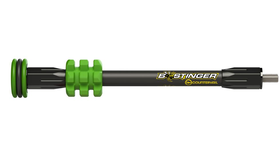 Bee Stinger MicroHex Bow Stabilizer, Green, 8in MHX08GR
