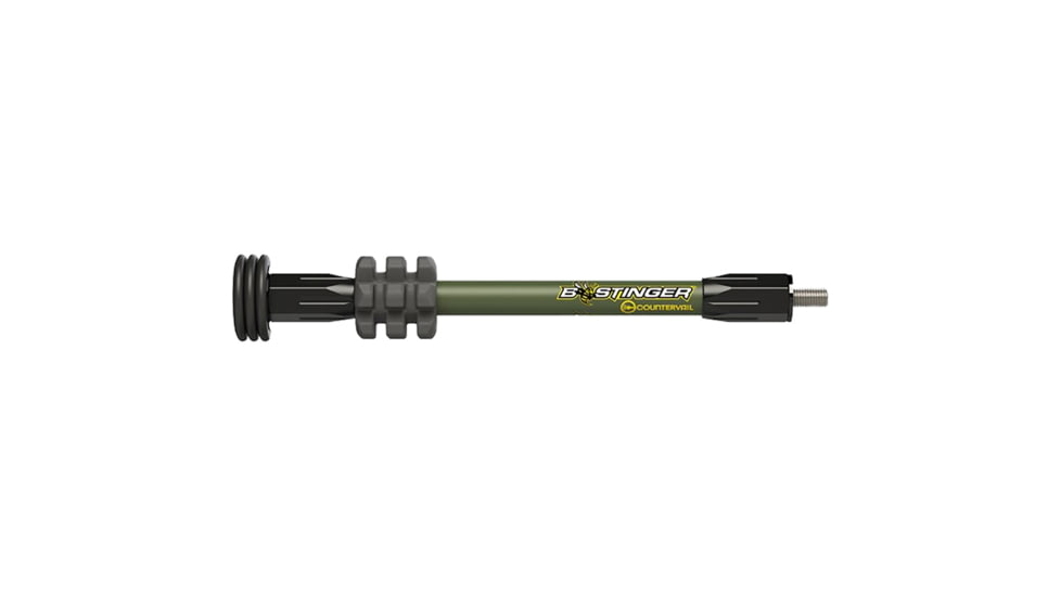 Bee Stinger MicroHex Bow Stabilizer 12 in, Olive, MHX12OL
