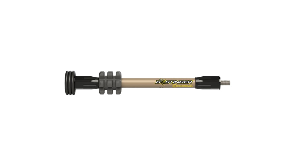 Bee Stinger MicroHex Bow Stabilizer 12 in, Tan, MHX12TN