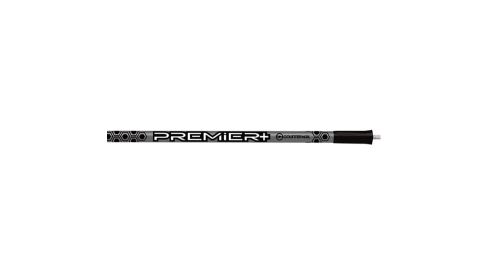 Bee Stinger Premier Plus Countervail Bow Stabilizers, 27 in, Grey, PREMIERGR27