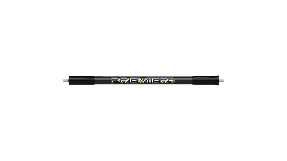 Bee Stinger Premier Plus Countervail Bow Stabilizers V-Bar, 10 in, Black/Yellow, PREMIERVBBY10