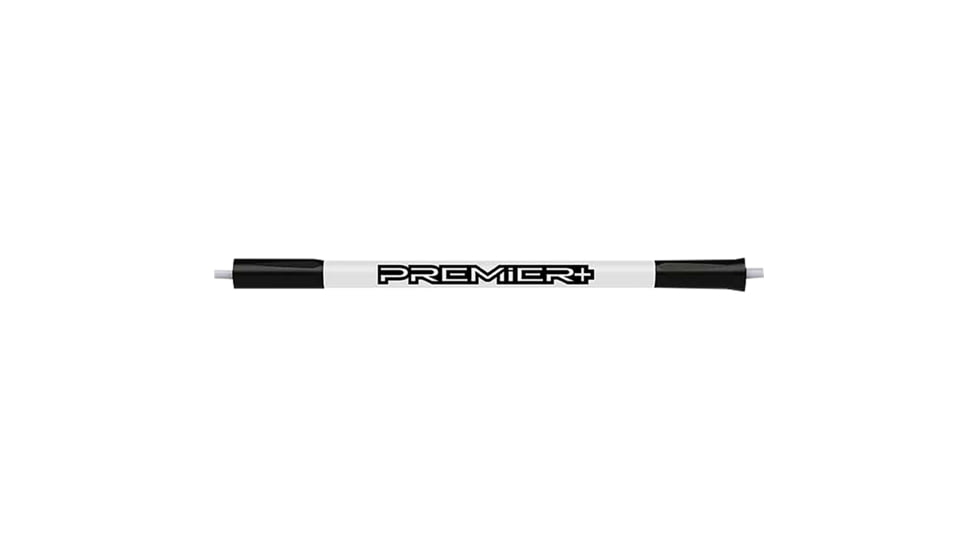 Bee Stinger Premier Plus Countervail Bow Stabilizers V-Bar, 10 in, White, PREMIERVBWT10