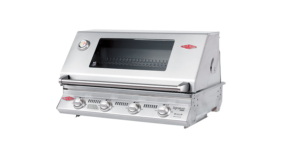 BeefEater Signature S3000S Built-In Barbecue, 4 Burner, Steel, 12840