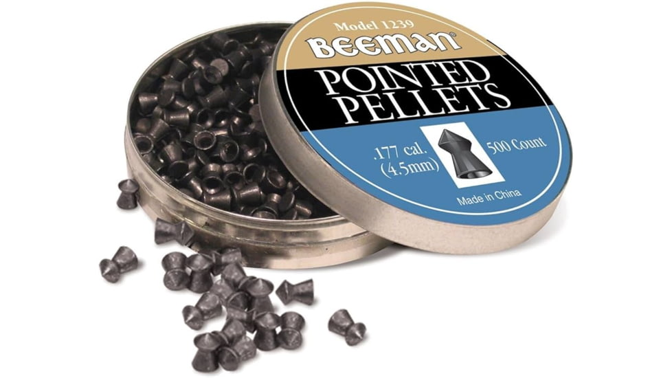 Beeman Claw Tip Pointed Pellets .177 500 Ct, BPT77
