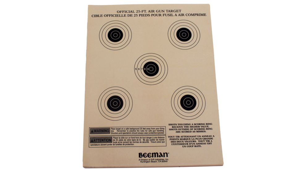 Beeman Paper Targets, Per 25 51803