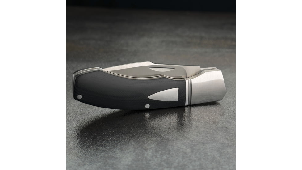 Begg Knives Recurve Slip Joint Black G10