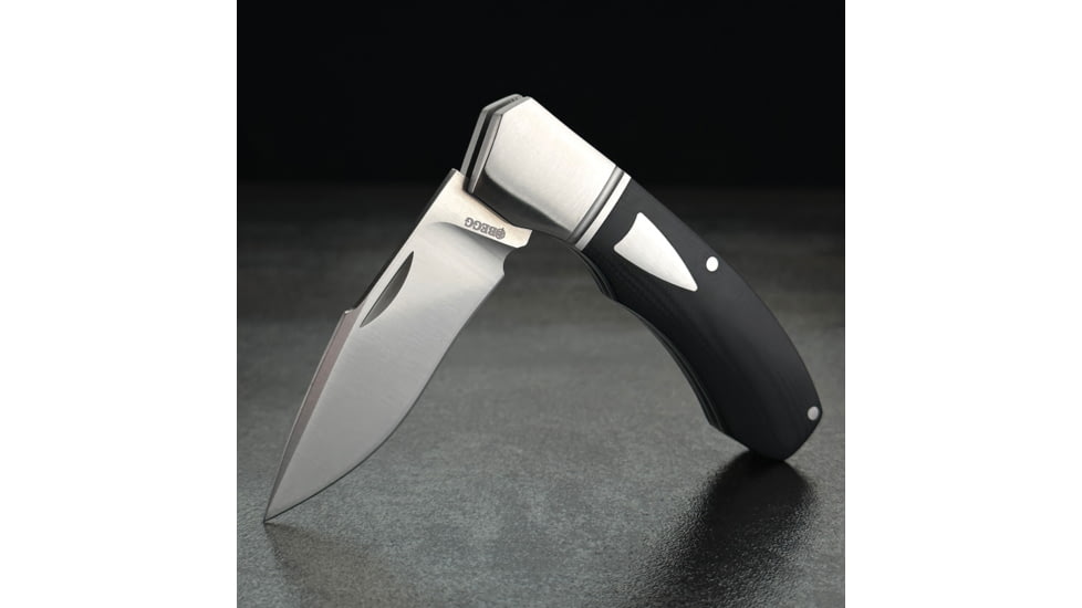Begg Knives Recurve Slip Joint Black G10