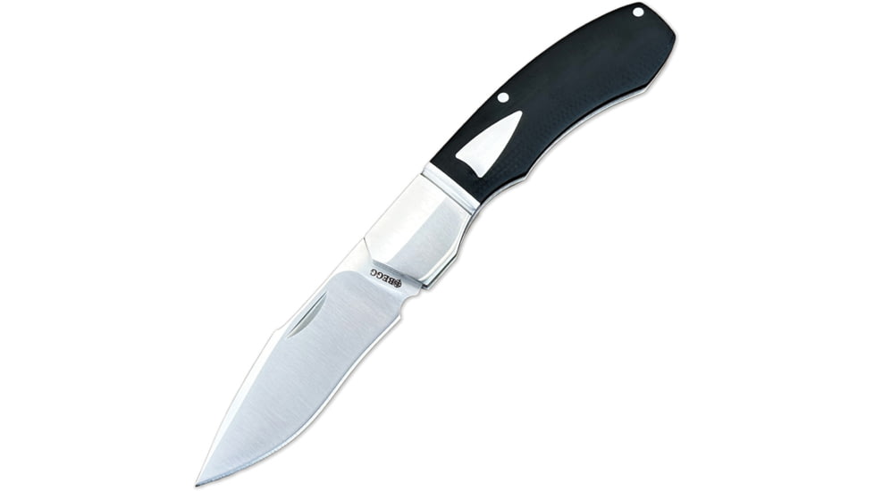 Begg Knives Recurve Slip Joint Black G10