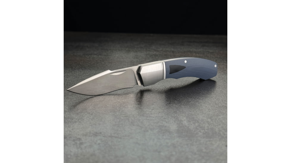 Begg Knives Recurve Slip Joint Blue G10