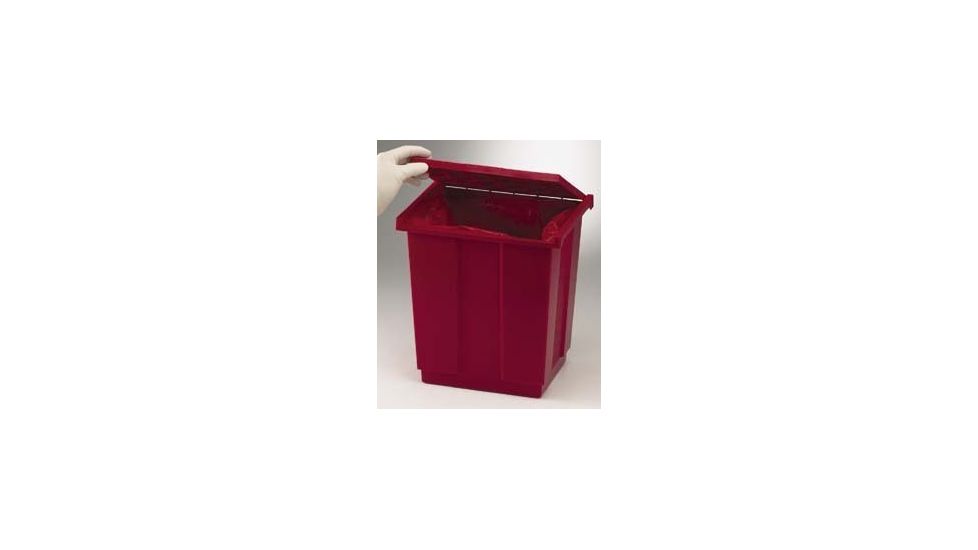Bel-Art Benchtop Biohazard Waste Disposal Can, SCIENCEWARE F131970000