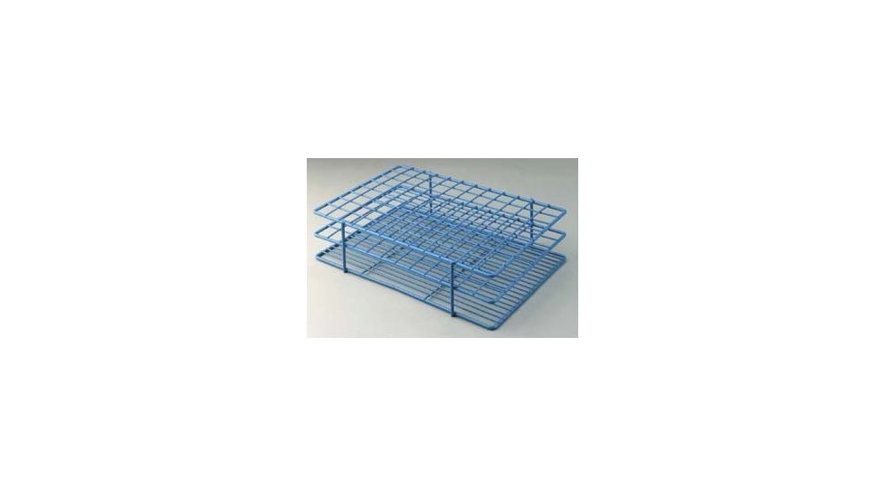 Bel-Art Poxygrid 96-Place Test Tube Rack, SCIENCEWARE F187650001 Poxygrid Rack Test Tube Blue