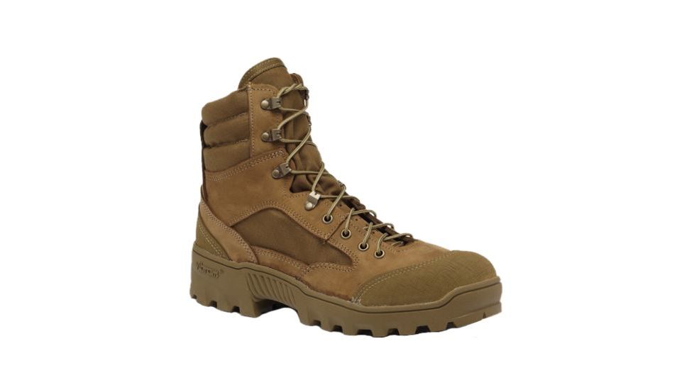 Belleville Mens Hot Weather Mountain Combat Boot, Coyote, 12.5, Regular 990 125R