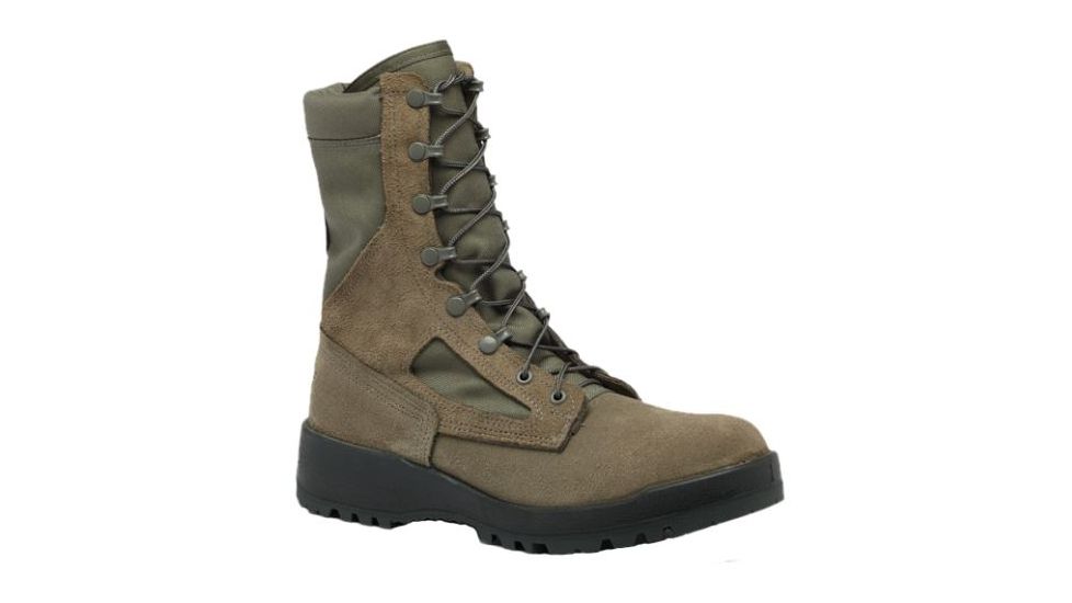 Belleville Womens Waterproof Steel Toe Boot, Sage, 7, Wide F650ST 070W