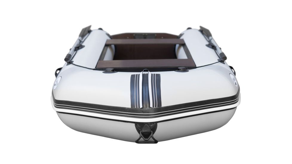 Beluga Boats 10 Feet Inflatable Boat, 3 Person, Light Gray C-10FFDGREY