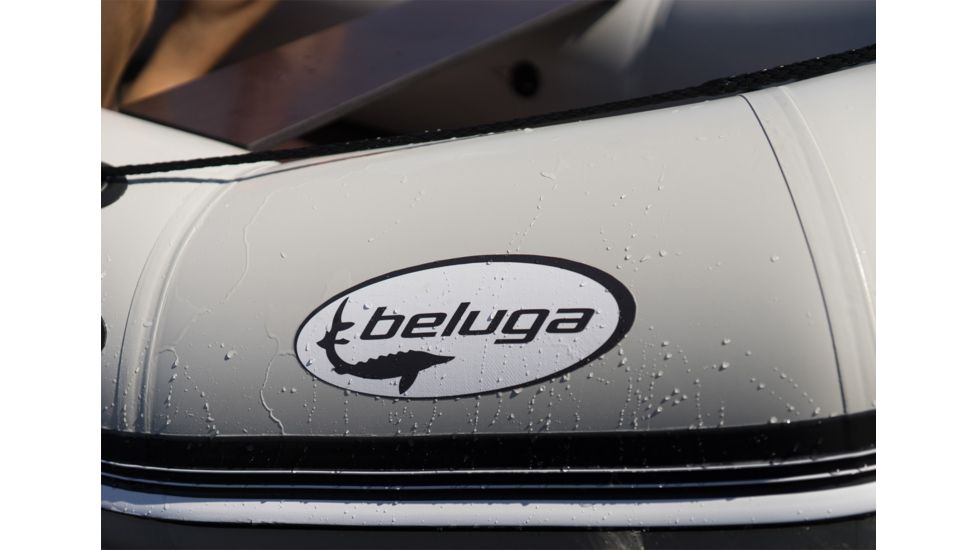 Beluga Boats 11 Feet Inflatable Boat, 4 Person, Light Gray C-11FFDGREY