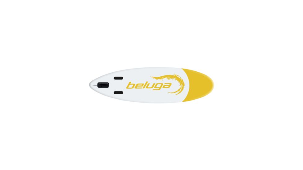 Beluga Boats 11Ft Windsurfing Stand Up Inflatable Paddle Board, Yellow BL11WS