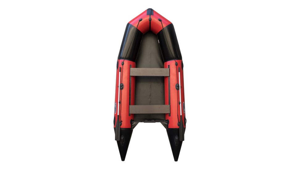 Beluga Boats 12 Feet Inflatable Boat, 6 Person, Red/Black K-12RFDRED
