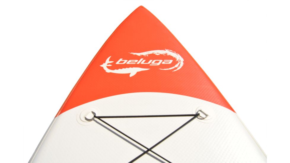 Beluga Boats 9Ft 10In Wave Rider Stand Up Inflatable Paddle Board, Red BL910WR