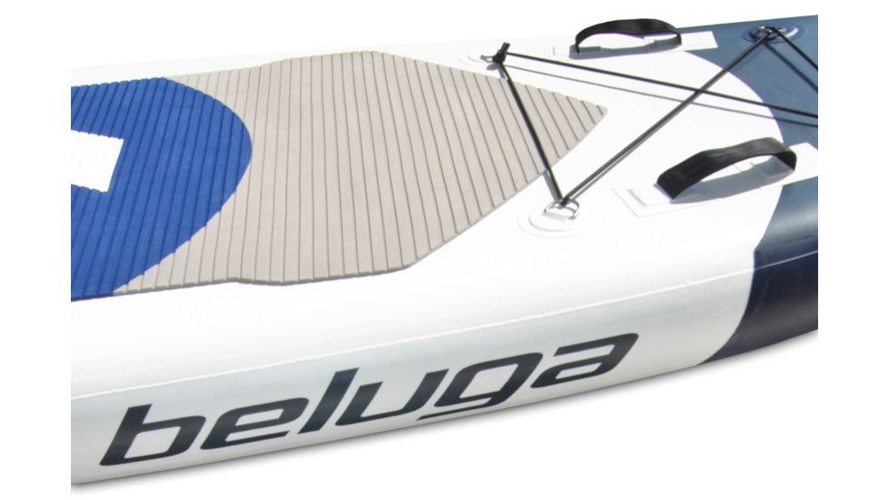 Beluga Boats 9Ft 4In River Stand Up Inflatable Paddle Board, Slate Grey, BL94RB