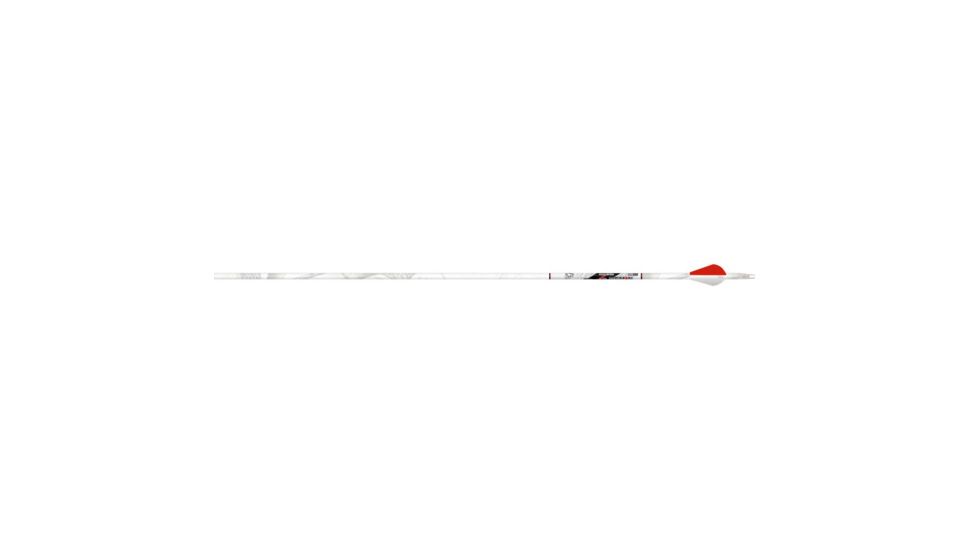 Beman ICS White Out Arrows, 500  XPV Vanes 6 pk. 426418